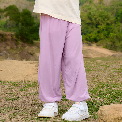 棉花堂2025新款凉感防蚊冰皮裤童装F251141 商品图5