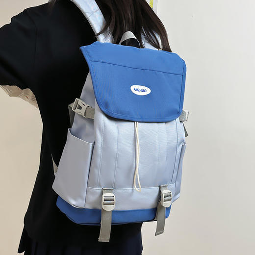 「大容量！高颜值」户外双肩包女轻便大容量防水徒步背包大学生运动旅行书包电脑包男箱包 商品图3