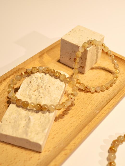 招财助事业·8mm金发晶水晶手串（3-5天左右） 商品图9