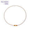 【新品首发】南红蜜蜡珍珠项链 18k金简约百搭银S925珍珠项链女士礼物MEMORA诗普琳ZNE03501（线上专供） 商品缩略图7