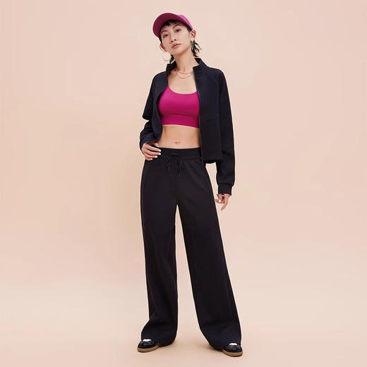 【3~5天发货】跃牌【美度空间】系列 新款抽绳直筒运动裤高腰百搭宽松休闲裤CK42022 商品图4