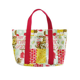 HUJI祤集手拎包2号插画花植系列