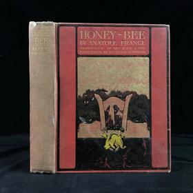 1911年 阿纳托尔·法朗士《蜜蜂》 12幅彩色插图 漆布精装大32开