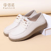 信诺真皮舒适女鞋2025春季新款英伦单鞋中老年软底妈妈鞋休闲皮鞋5C8166-9 商品缩略图1