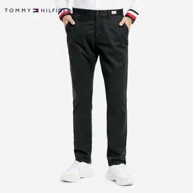 T0MMY 经典纯色微弹直筒休闲长裤