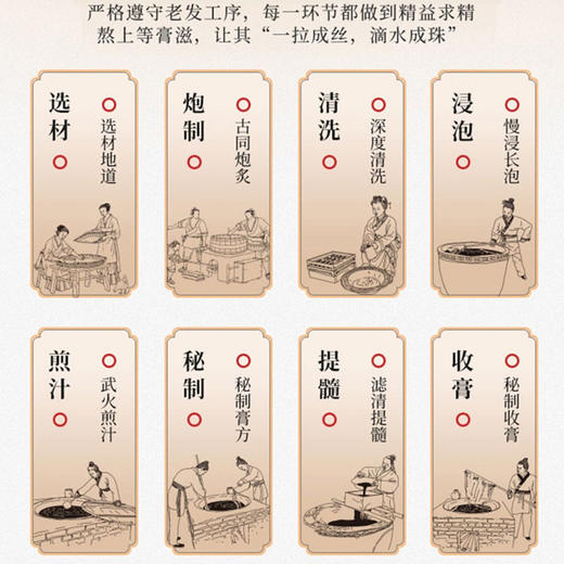 庆养元伏湿膏草本膏浓缩现熬茯湿膏滋补庆养元伏诗膏官方旗舰店 商品图3