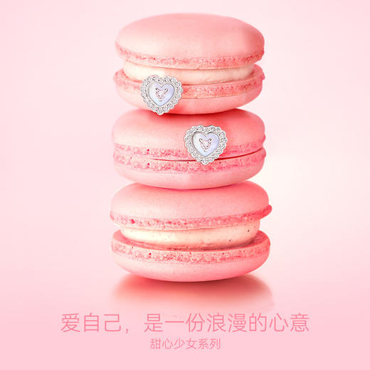 FANCI范琦【甜心少女系列】心间甜梦耳钉925银小众简约 商品图1