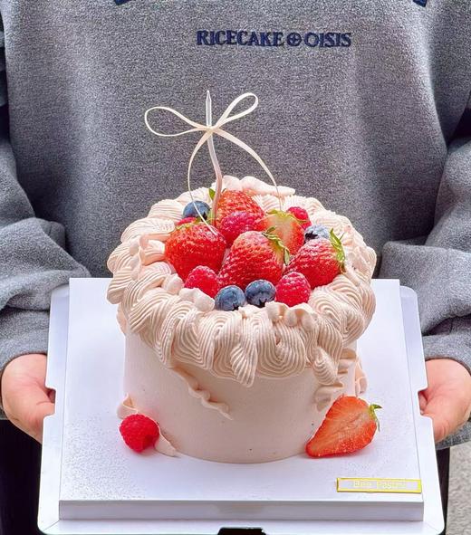 简约裱花草莓蛋糕 n 商品图2