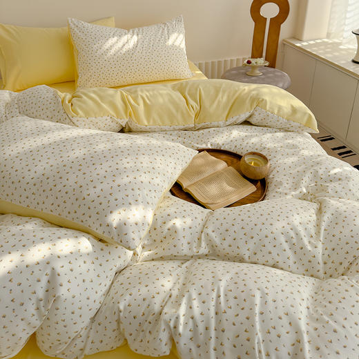 CKKHOUSE 春夏双层纱四件套 A类母婴级 柔软面料 双版设计 活性印染 多款可选 商品图10