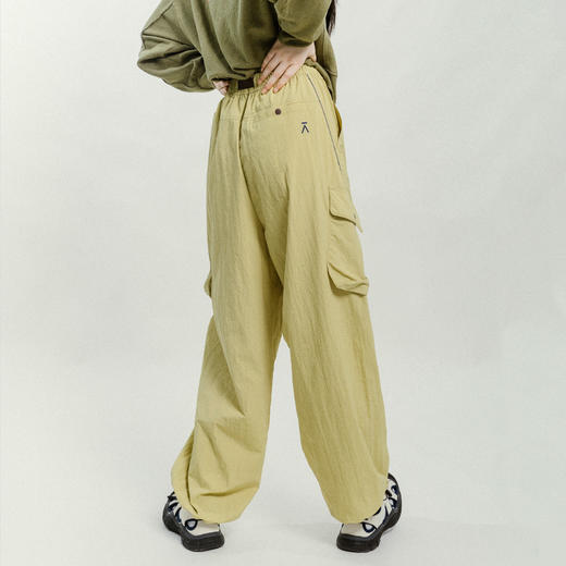 【童品会专属】ACMEITEM 爱棵米 春季户外情侣骑行长裤可调节宽松休闲长裤子男女 GAG3020341A 商品图3