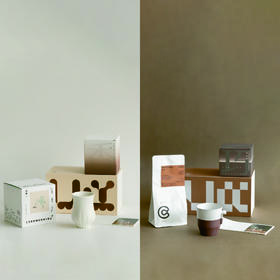 Ceremorningx融白 意式手冲咖啡套组 花香黑巧咖啡杯 礼物礼盒