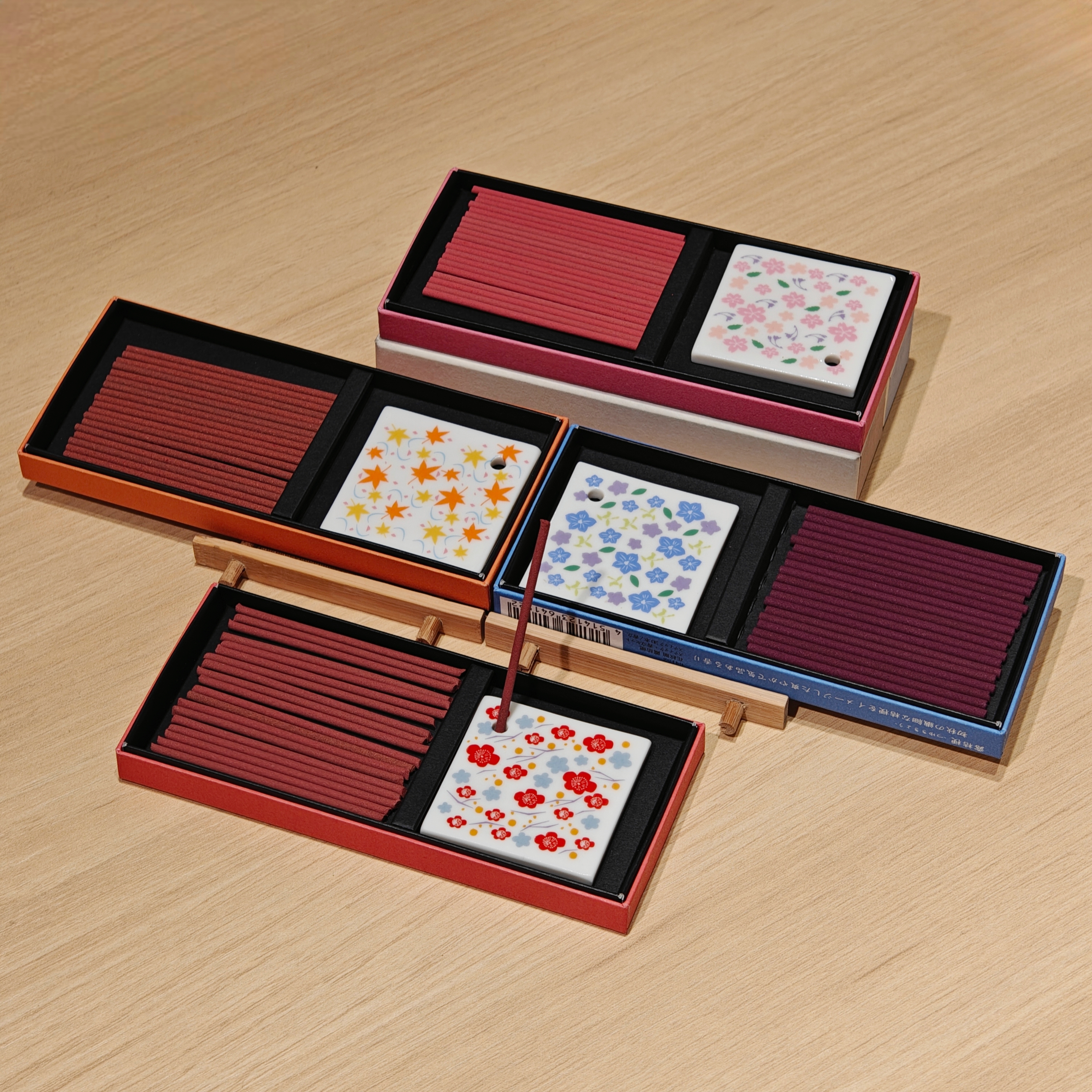 【旬彩 】山田松香木店 花纹 线香系列