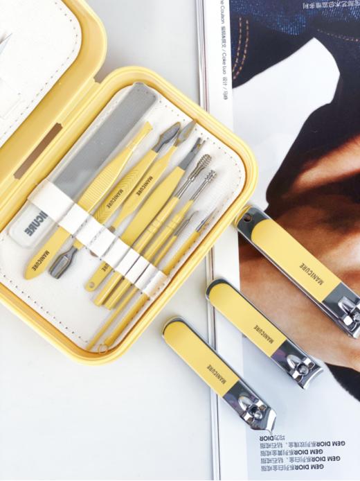 ☺️【品牌直发】13件套💰24.9❗【Trees&wind修甲美容收纳】，🌈甲&面&耳&多方位清洁，👏一盒到位❗ ✅不锈钢+高硬度进口碳钢，德系精工 商品图2