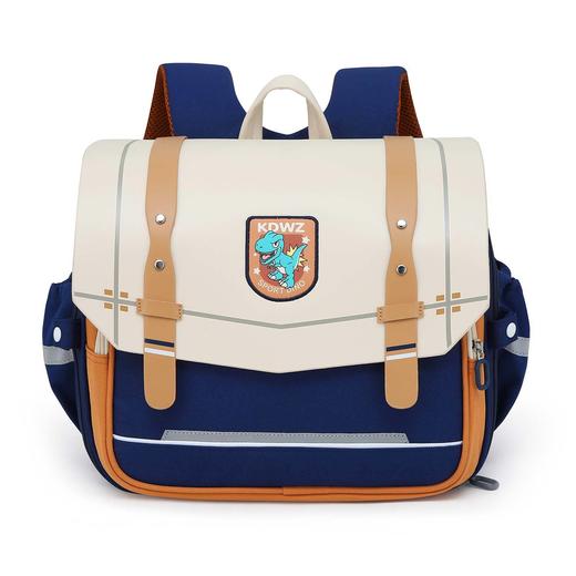 【开学季】英伦风新款小学生横版书包男女减负 儿童双肩包护脊防水卡通背包1-6年级 商品图4