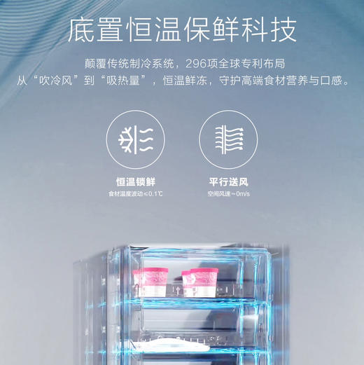 海尔（Haier）冰箱 BCD-521WLHTD2BGWU1 商品图3