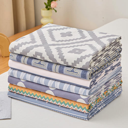 【比普通床单厚1.5倍】奶奶辈喜欢的原棉老粗布凉布席 棉质加厚床单三件套 商品图7