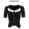 MAXRIENY百搭款显瘦气质针织毛衫(货号:MS88SW264) 商品缩略图4