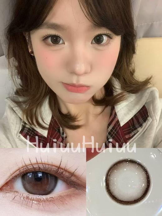 『半年抛大直径』FullyGift-热泪煮冰棕 -14.5mm【半年抛 0-1000度  无525/575】 商品图0