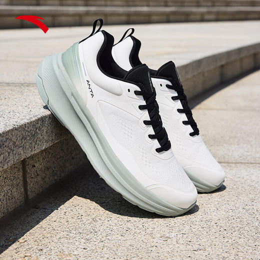 【41断码】安踏神行9丨网面减震防滑新款休闲健步通勤综训男跑步鞋112447718【库存有限，如无货将做退款，介意慎拍！】 商品图0