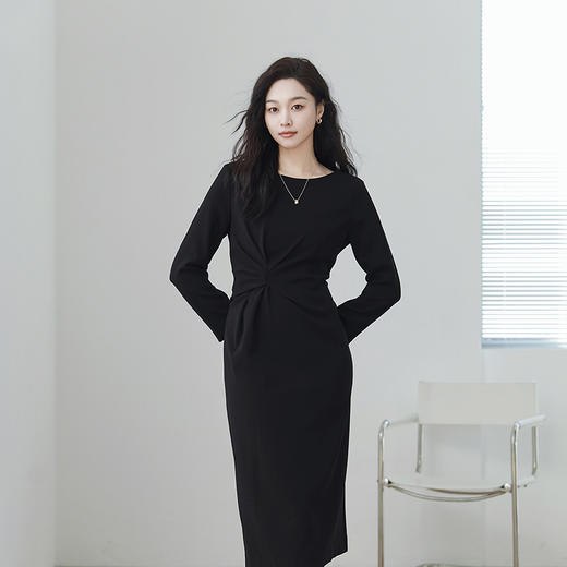 火桐hooton 凯特王妃长袖连衣裙778244 商品图7