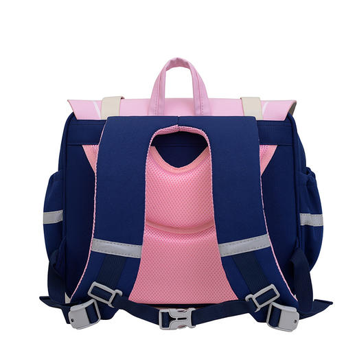 【开学季】英伦风新款小学生横版书包男女减负 儿童双肩包护脊防水卡通背包1-6年级 商品图3