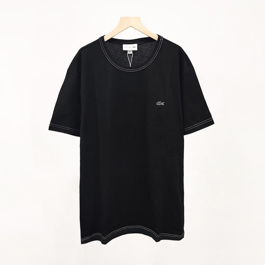 鱼仔 2025新款双车线圆领短袖T恤 Z-15022 商品图2