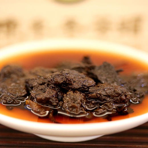 正皓茶丨 陈年老茶头 普洱茶 熟普 普洱熟茶 2021年原料 1000g 竹筐离地发酵熟茶精华口感醇滑 商品图2