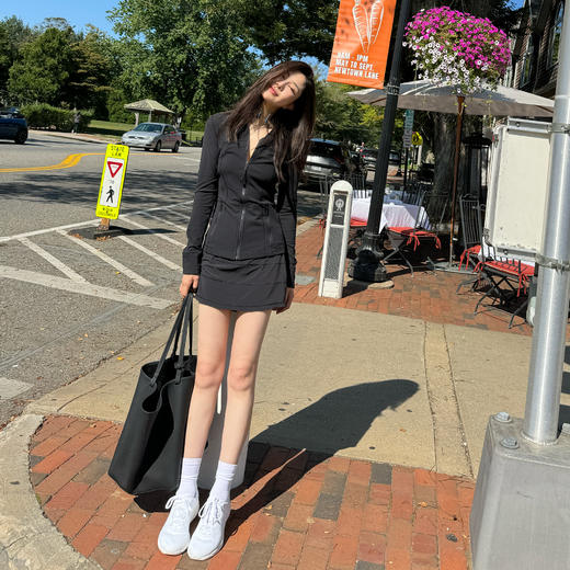 ROMI STUDIO “松弛至上” 荔面头层牛皮拼羊皮手提大号托特包 444TS007 商品图2