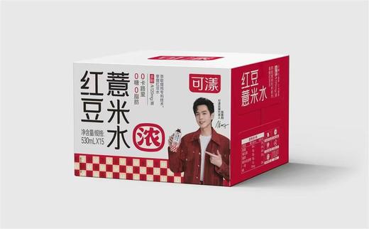 530ml*15瓶可漾红豆水 商品图1