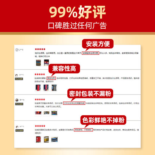 绘威CF500X 202A硒鼓 6600页-四色套装高品质带芯片 适用惠普HP M254dw/nw M280nw M281fdw/fdn CF500A墨盒不适用203A 商品图9