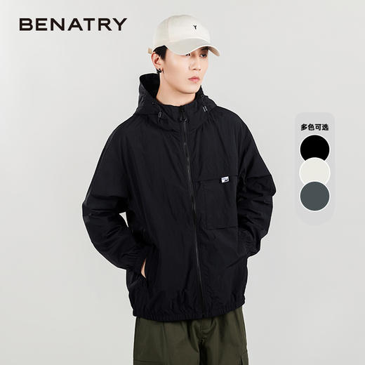 贝纳川连帽休闲男士长袖外套ECP200002 商品图2