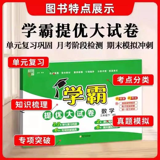 2025春学霸提优大试卷下册人教同步教材单元期中期末冲刺测试卷 商品图3