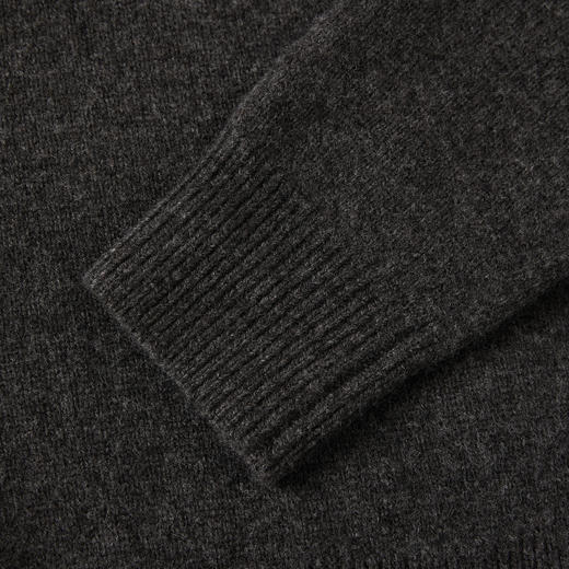 ROMI STUDIO“松弛随性”牦牛绒牦牛毛绵羊毛混纺开衫 RW24WSG1077 商品图4