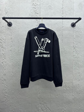 LOUIS VUITTON 毛线绣工具卫衣