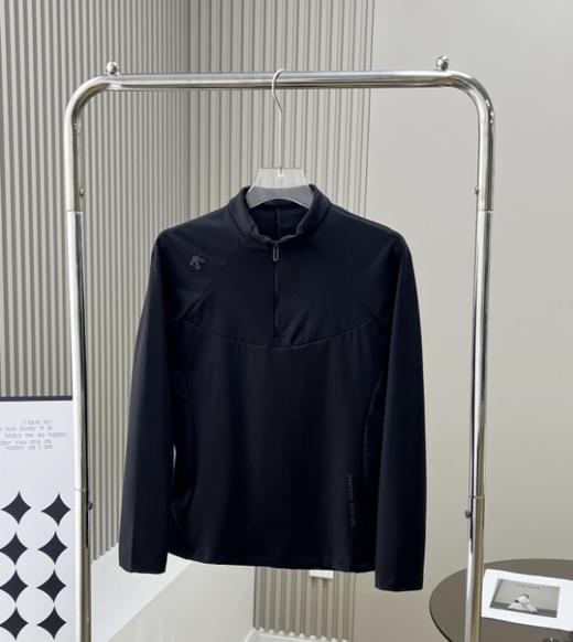 点此购买 迪桑特训练运动女士半拉链长袖针织衫 qk 309371 商品图3