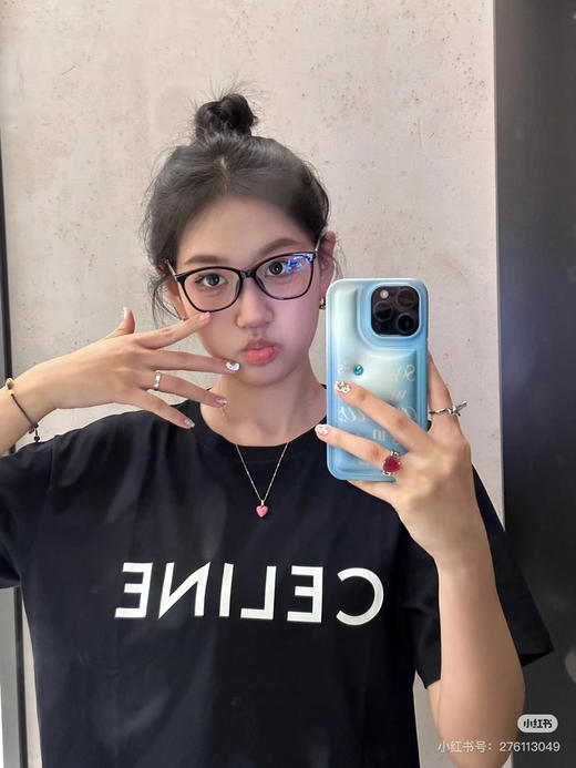 CELINE 字母印花短袖 商品图4