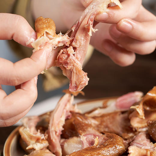 自营 (月亮湾）-德州五香扒鸡 山东特产 卤味鸡肉 即食扒鸡 商品图7