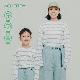 【十一破价福利】ACMEITEM爱棵米 亲子条纹长袖T恤男女 GAF3340078E GAF3340079E