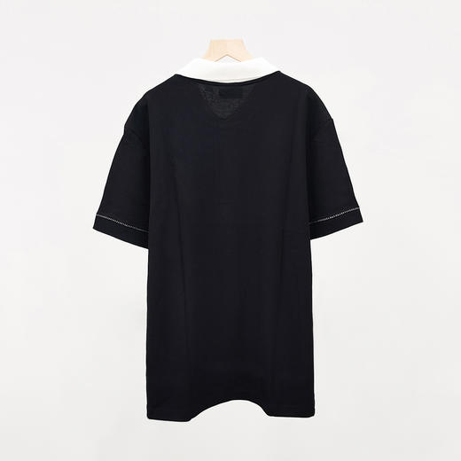 鱼仔 2025新款撞色领短袖POLO衫 Z-15023 商品图4