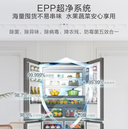 海尔（Haier）冰箱 BCD-540WGHTD14GEU1 商品图5