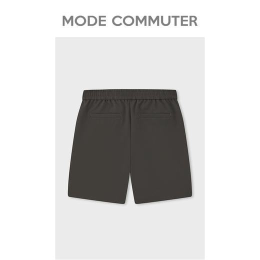MC |MODE COMMUTER夏季直筒梭织短裤通勤简约休闲男裤MCE122019E 商品图1