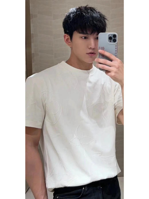 LOUIS VUITTON 链式刺绣短袖 商品图5