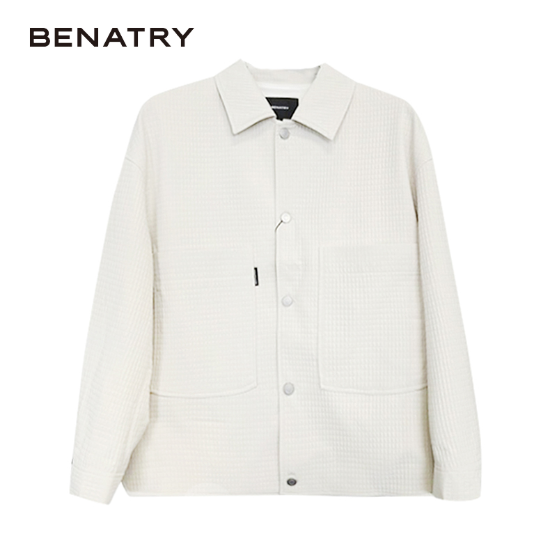 贝纳川翻领潮流男士夹克外套ECP100009