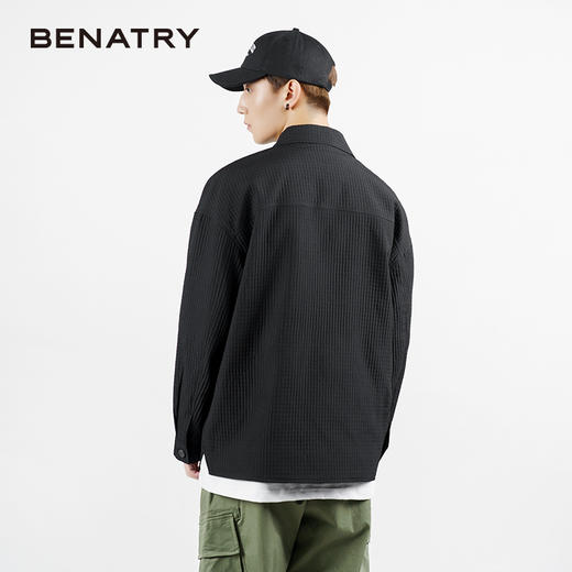 贝纳川翻领潮流男士夹克外套ECP100009 商品图3