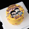 1027CAKE | 奶油霜手绘 相亲相爱一家人 商品缩略图2