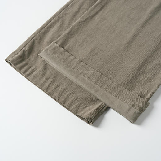 ROMI STUDIO“松弛复古”100棉灯芯绒雾感宽松直筒休闲裤RWCSXM1698 商品图4