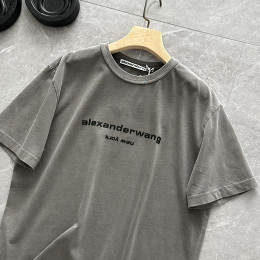 点此购买 大王春夏季男女款纯棉圆领水洗做旧成衣染色短袖T恤 md 309483 商品图11