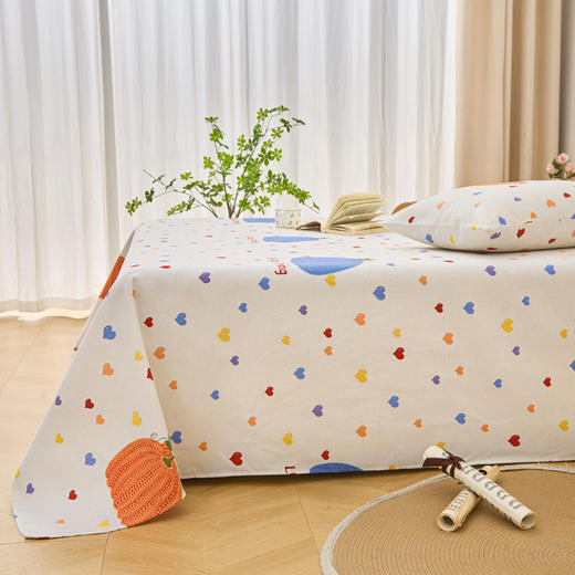 【比普通床单厚1.5倍】奶奶辈喜欢的原棉老粗布凉布席 棉质加厚床单三件套 商品图12