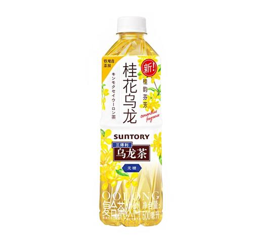 三得利无糖桂花乌龙茶（500ml） 商品图0