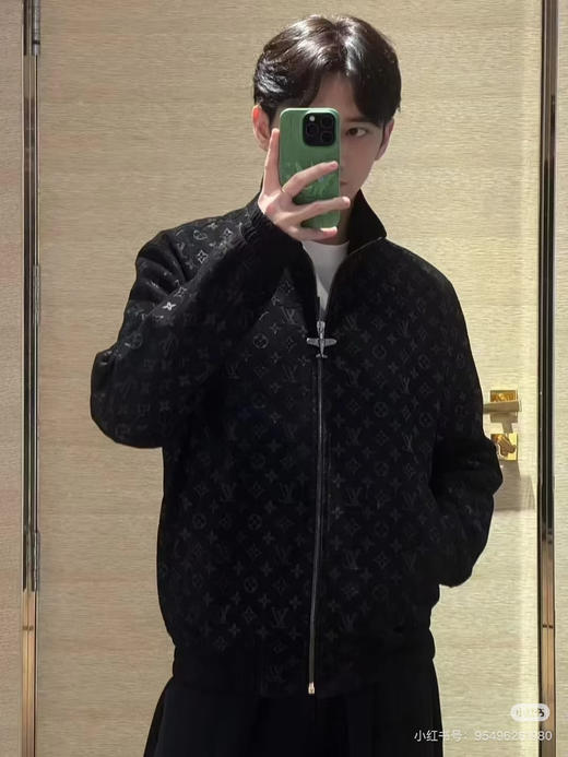 LOUIS VUITTON 暗纹满印小飞机标志夹克外套 商品图7